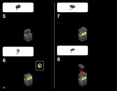 LEGO 21029 instructions page 72 – build guide