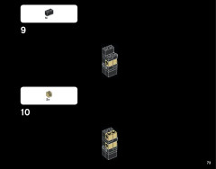 LEGO 21029 instructions page 73 – build guide