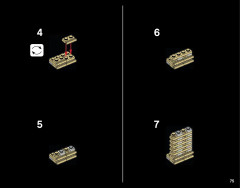 LEGO 21029 instructions page 75 – build guide