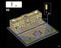LEGO 21029 instructions page 85 – build guide