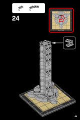 LEGO 21031 instructions page 49 – build guide