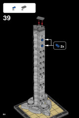 LEGO 21031 instructions page 64 – build guide