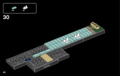 LEGO 21032 instructions page 42 – build guide