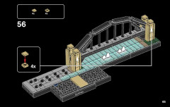 LEGO 21032 instructions page 65 – build guide