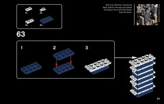 LEGO 21032 instructions page 71 – build guide