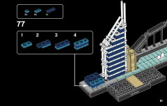 LEGO 21032 instructions page 81 – build guide