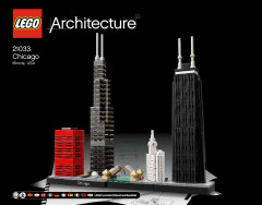 LEGO 21033 instructions page 1 – build guide