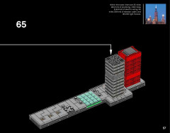 LEGO 21033 instructions page 57 – build guide