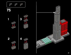 LEGO 21033 instructions page 67 – build guide