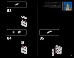 LEGO 21033 instructions page 73 – build guide