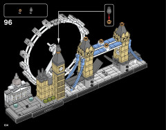 LEGO 21034 instructions page 104 – build guide