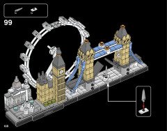 LEGO 21034 instructions page 108 – build guide