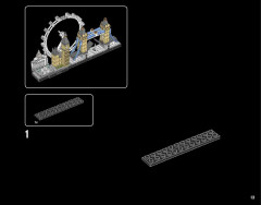 LEGO 21034 instructions page 13 – build guide