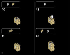 LEGO 21034 instructions page 50 – build guide