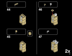 LEGO 21034 instructions page 51 – build guide