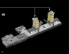 LEGO 21034 instructions page 52 – build guide