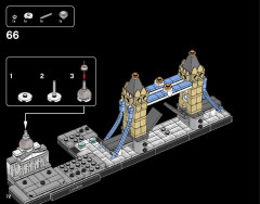 LEGO 21034 instructions page 72 – build guide