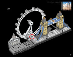 LEGO 21034 instructions page 87 – build guide