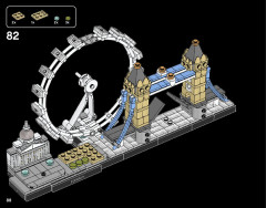 LEGO 21034 instructions page 88 – build guide