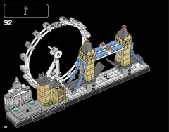 LEGO 21034 instructions page 98 – build guide