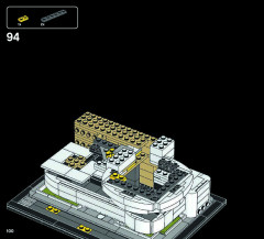 LEGO 21035 instructions page 100 – build guide