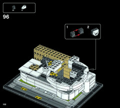 LEGO 21035 instructions page 102 – build guide