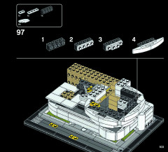 LEGO 21035 instructions page 103 – build guide