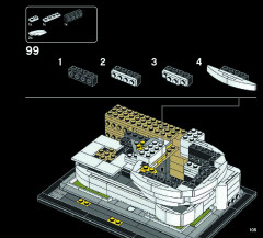 LEGO 21035 instructions page 105 – build guide