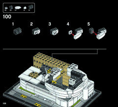LEGO 21035 instructions page 106 – build guide