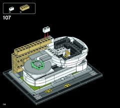 LEGO 21035 instructions page 114 – build guide