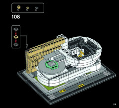 LEGO 21035 instructions page 115 – build guide