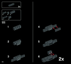 LEGO 21035 instructions page 118 – build guide