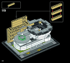 LEGO 21035 instructions page 128 – build guide