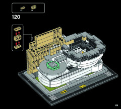 LEGO 21035 instructions page 129 – build guide
