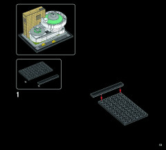 LEGO 21035 instructions page 13 – build guide
