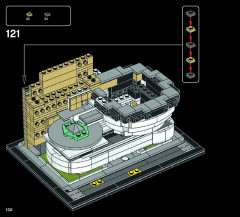 LEGO 21035 instructions page 130 – build guide