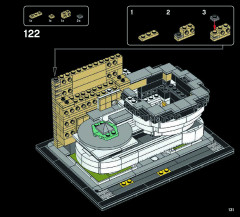 LEGO 21035 instructions page 131 – build guide
