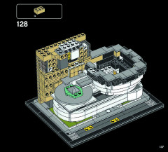 LEGO 21035 instructions page 137 – build guide