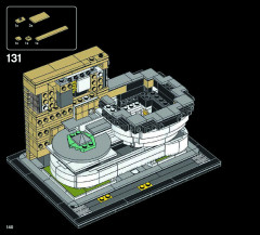 LEGO 21035 instructions page 140 – build guide