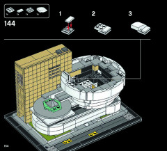 LEGO 21035 instructions page 154 – build guide