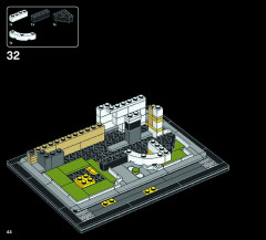 LEGO 21035 instructions page 44 – build guide