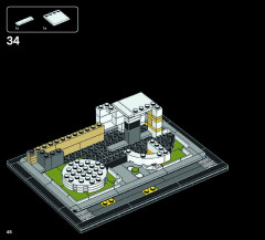 LEGO 21035 instructions page 46 – build guide