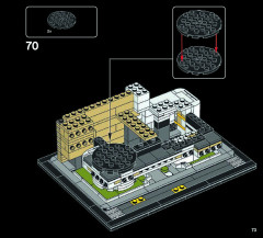 LEGO 21035 instructions page 73 – build guide