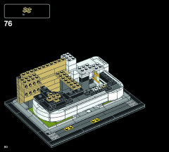 LEGO 21035 instructions page 80 – build guide