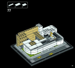 LEGO 21035 instructions page 81 – build guide