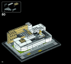 LEGO 21035 instructions page 84 – build guide