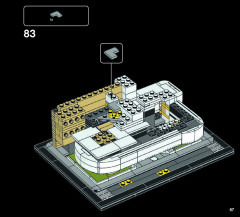 LEGO 21035 instructions page 87 – build guide