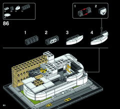 LEGO 21035 instructions page 90 – build guide