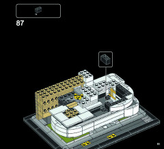 LEGO 21035 instructions page 91 – build guide