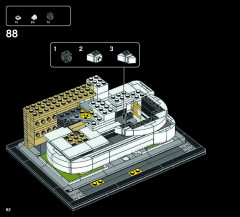 LEGO 21035 instructions page 92 – build guide